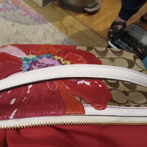 🍍🍍Vintage Coach Poppy Pouchette - Limited Edition - Picture 4 of 16